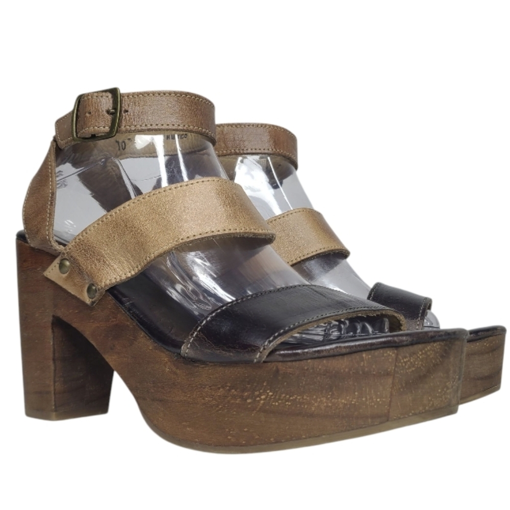 Bed Stu Sophie Heeled Sandals F376001 Size 10